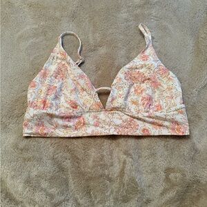 Billabong Floral Print Bralette
